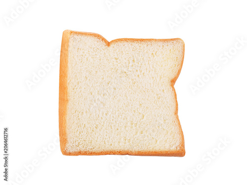 Sliced bread isolated on transparent background. PNG