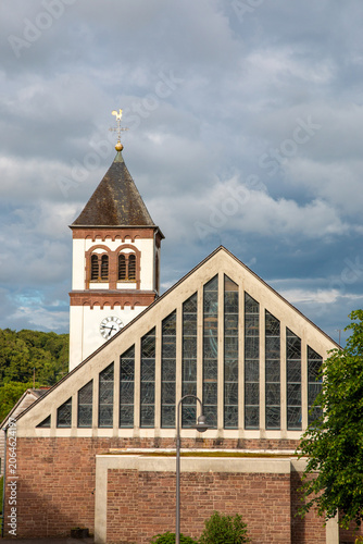 Church St. Maximin Baustert Rhineland Palatinate Germany