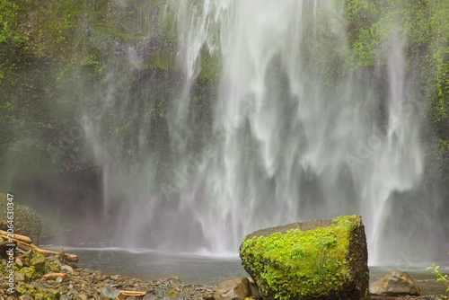 Abstract Water Curtains at Multnomah Falls