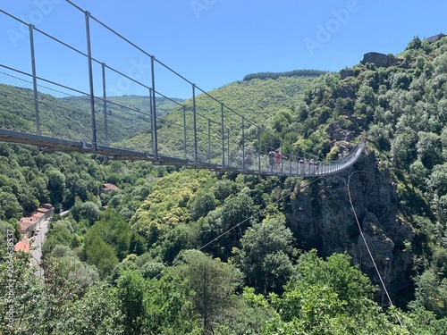 Obraz na plátně Passerelle de Mazamet  Tarn