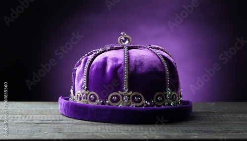 velvet purple coronet