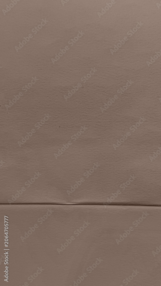 Fototapeta premium Brown textured paper background, minimalist style, mobile wallpaper.