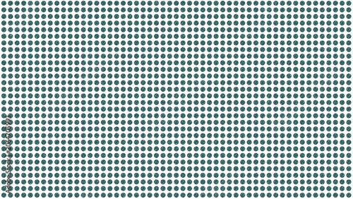 Tactile Dot Grid, Transformative Teal #2F6364, Transparent Background, 8K Overlay Graphic