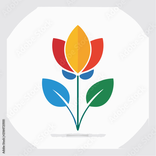 Stylized Flower Icon