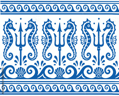 Greek pattern vector