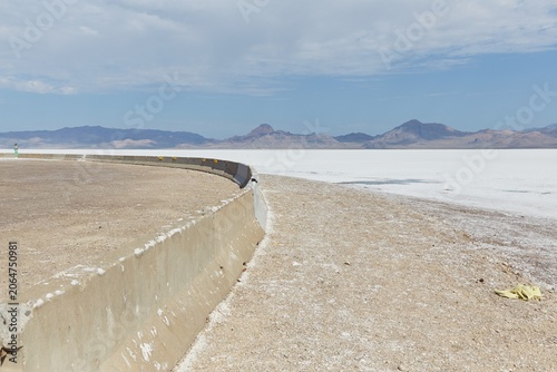 Salt Lake City's Bonneville Salt Flats