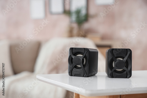 Portable sound speakers on ...