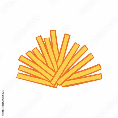 Illustration of French Fries