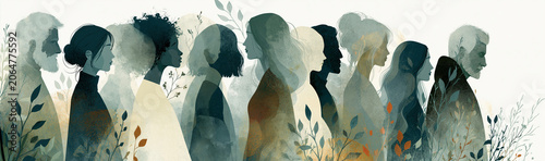 Community of Diverse Figure...