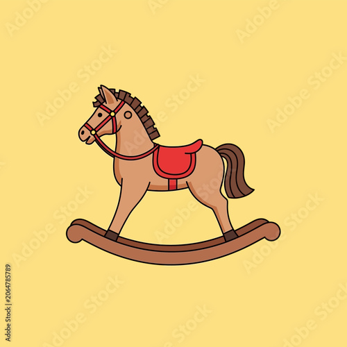 Rocking Horse Toy - Childhood Nostalgia