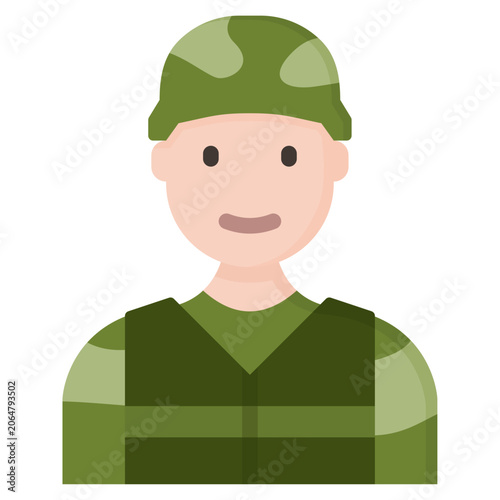 military man in military uniform