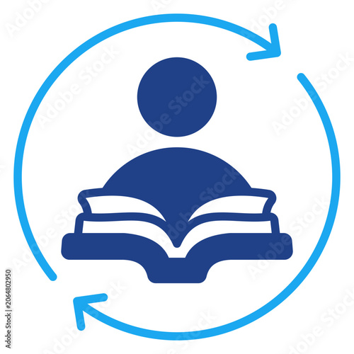 Foto Continuous Learning Icon
