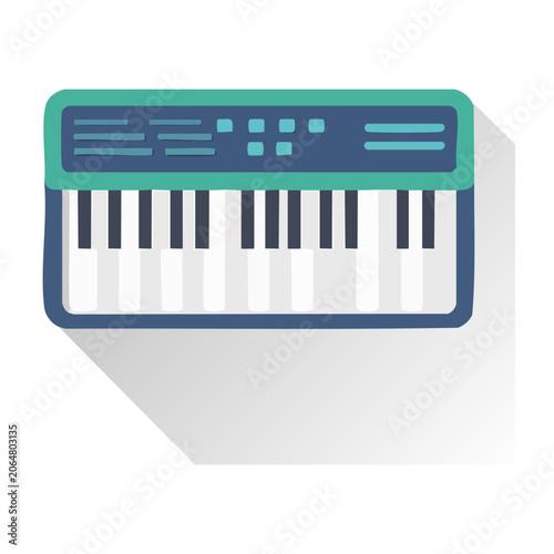 Flat Design Keyboard Icon
