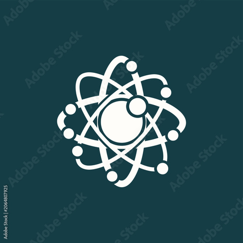 Abstract Atom Icon