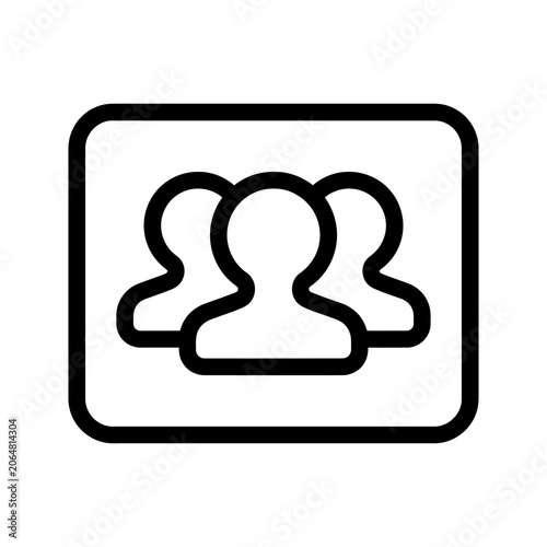 Shared Family Wallet Icon for Joint Savings