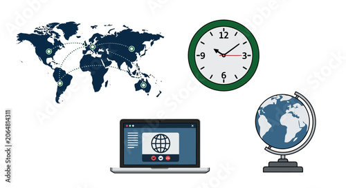 Global Connectivity and Time Management Tools.