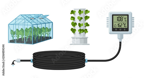 Hydroponic System Components for Modern Agriculture.