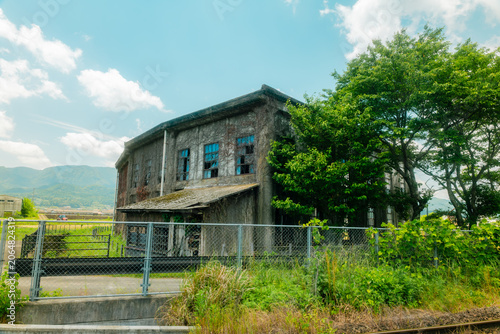 Bild auf Leinwand 【宮崎】旧豊後森機関庫　映画聖地