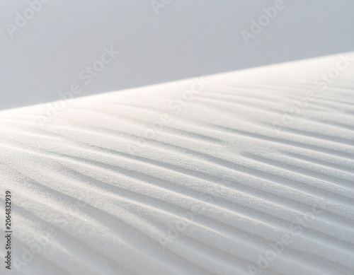 White Sand Dune Ripples Texture Background