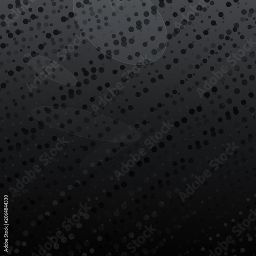 Dark abstract background with bokeh effect
