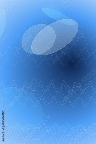 Abstract blue wave pattern background