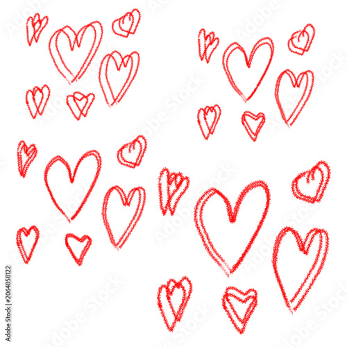 Red Heart Representing Love