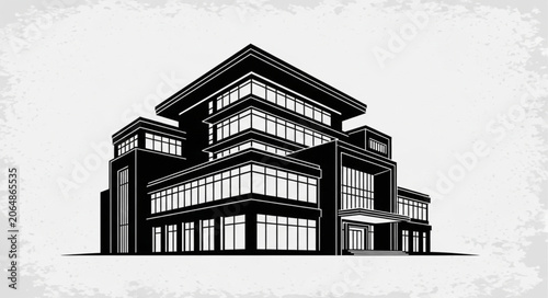 sketch of house