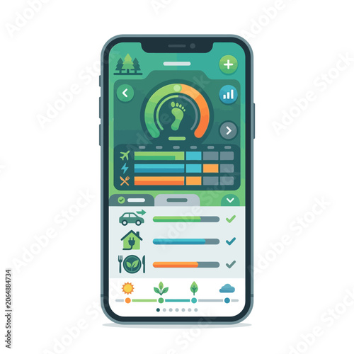 Health and fitness tracking app with data visualization.