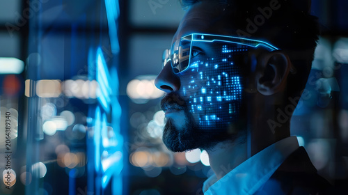 Futuristic IT Interface