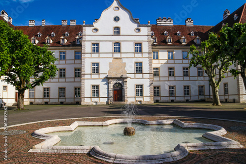 Slika na platnu Exterior view of the historic Castle of the Prince-Bishops (Chateau des Princes-