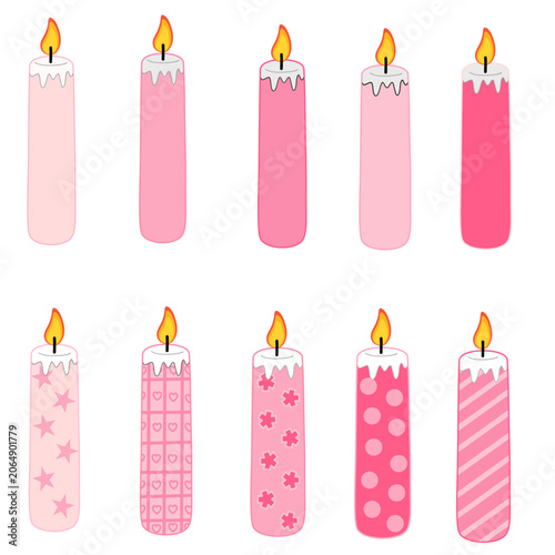  Valentine candle number