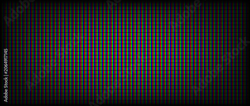 Cuadro en lienzo Fading RGB screen pixel background