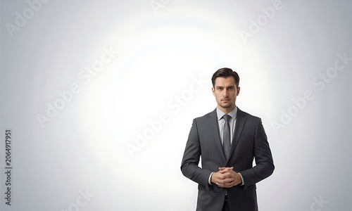 businessman with arms crossed