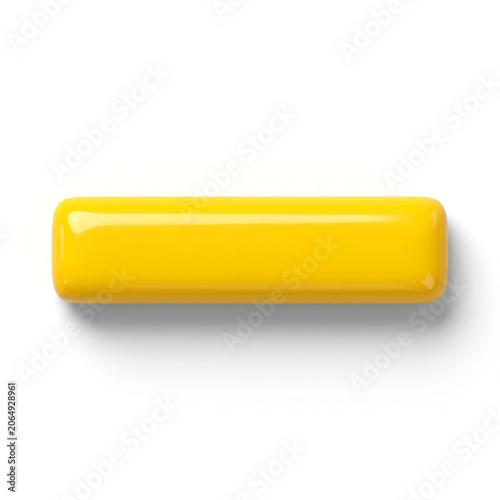 Glossy plastic toy measurement tool showing a bright colorful surface finish
