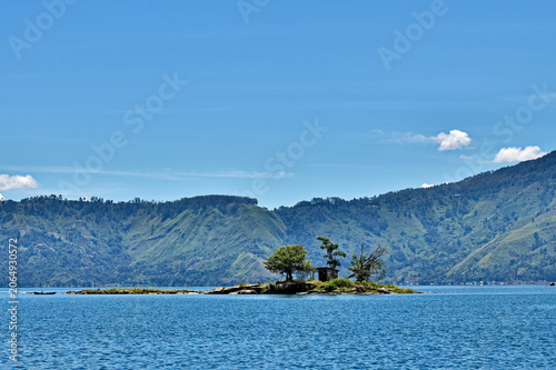 Volcanic landscape of North Sumatra