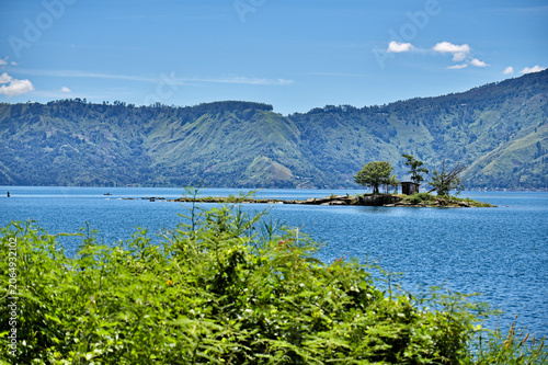Volcanic landscape of North Sumatra