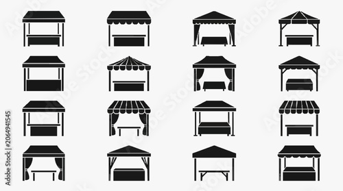 Tableau sur toile Minimalist Garage Roof Designs Collection.