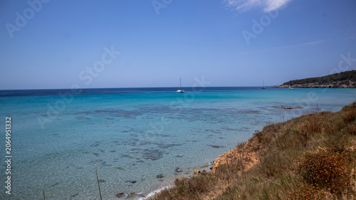 beach and sea