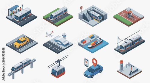 Fotografie Modern Infrastructure Technology Concepts.