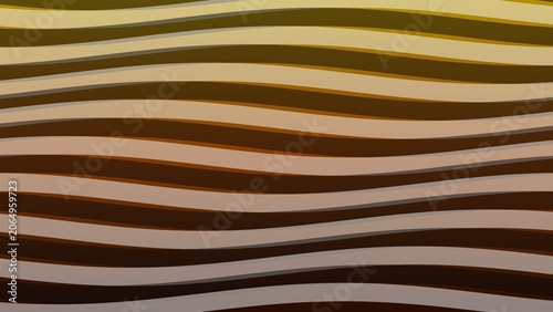 Abstract wavy stripes background with gradient colors