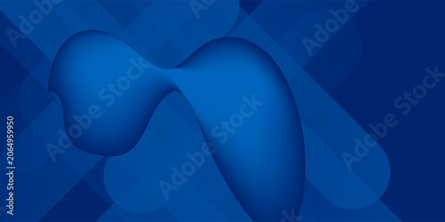 Abstract blue background with glowing geometric lines. Modern blue gradient square shape design. Futuristic technology concept. Suit for brochure, corporate, website, poster, banner, cover modern