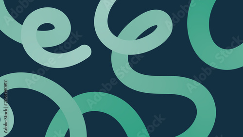 Photos Abstract fluid lines background with Robbin's Egg gradient color