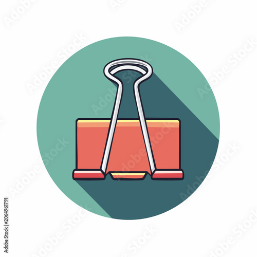 Binder Clip Icon
