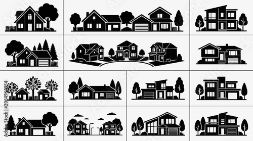 Foto Modern Residential Household Designs Collection.
