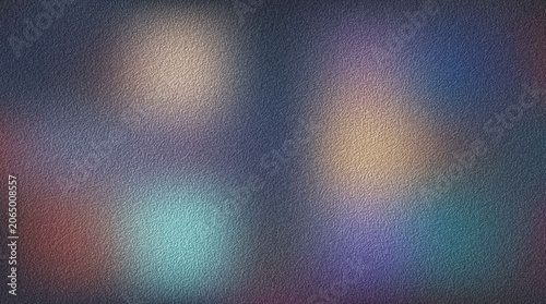 Abstract pixel art composition with colorful organic shapes on a dark gray background