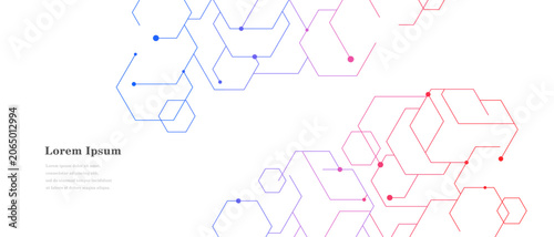 幾何学 抽象 六角形 回路 科学 テクノロジー 背景