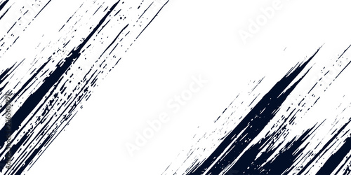 Canvastavla Dots halftone white \u0026 blue color pattern gradient grunge texture background