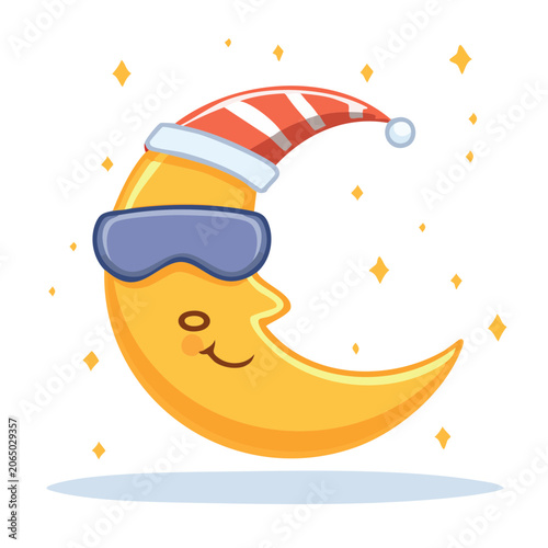 Flat design hot air balloon with smiley face