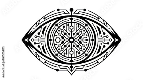 A detailed illustration of an eye with intricate patterns and designs AiZaSyDtFAsorsOCAxTnT_BTX61--pjKsSzhqVc