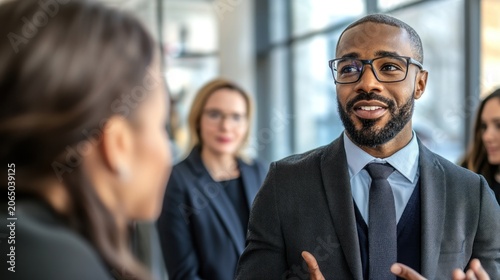 Business people in a meeting